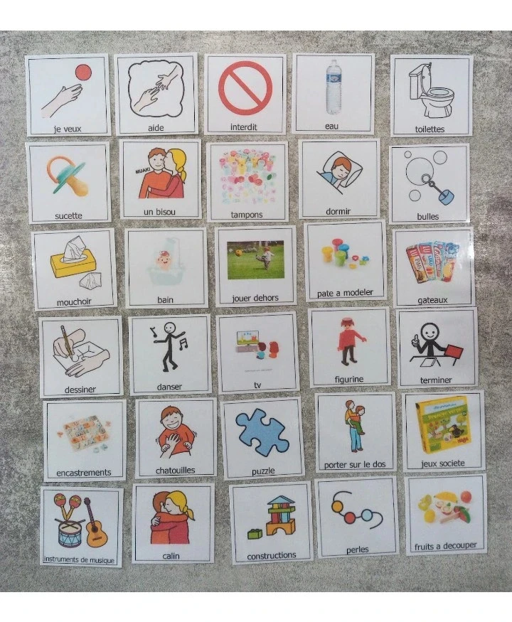 pictogramme pour enfants non verbaux